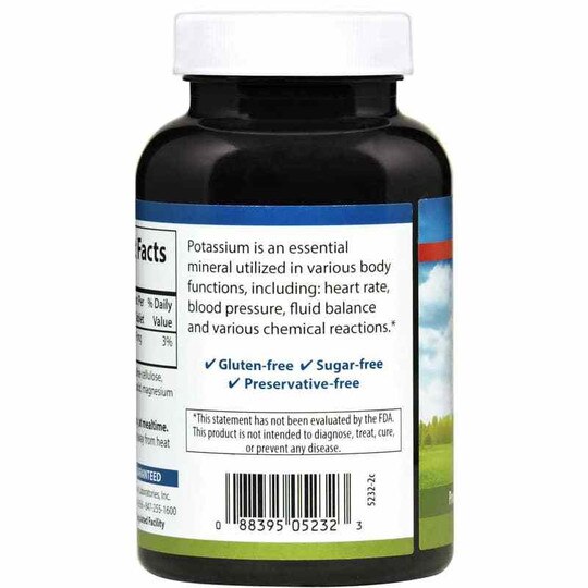 Potassium 99 Mg, Carlson Labs